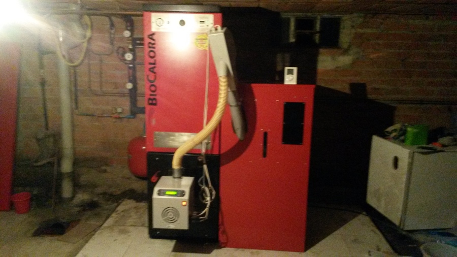 Instalación Caldera de Biomasa (Pellet ) en Lugo