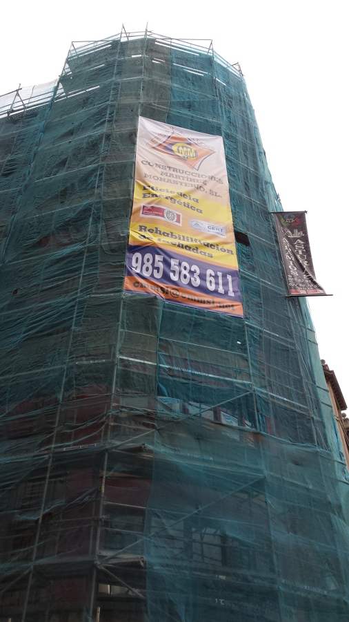 Rehabilitación de fachada en Gijón