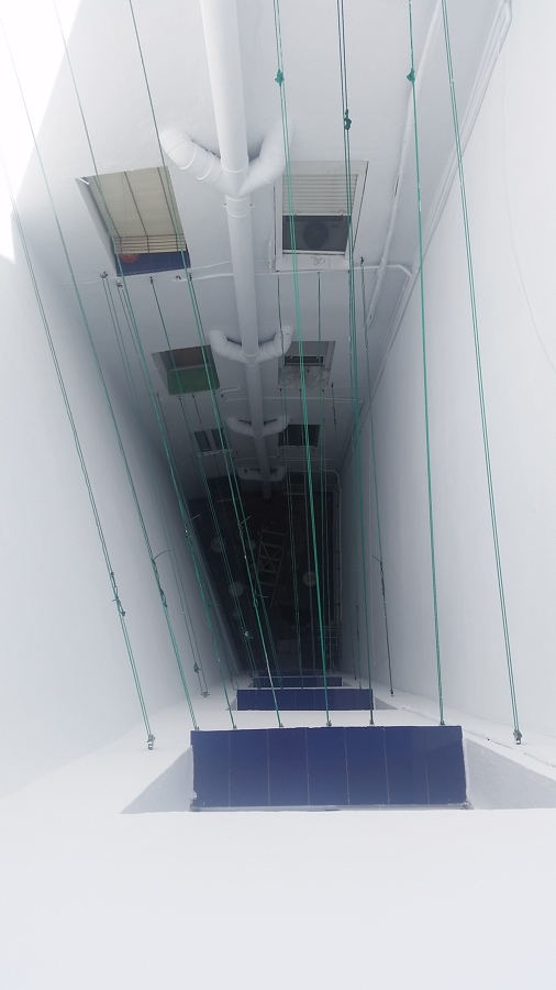 Pintura patio interior