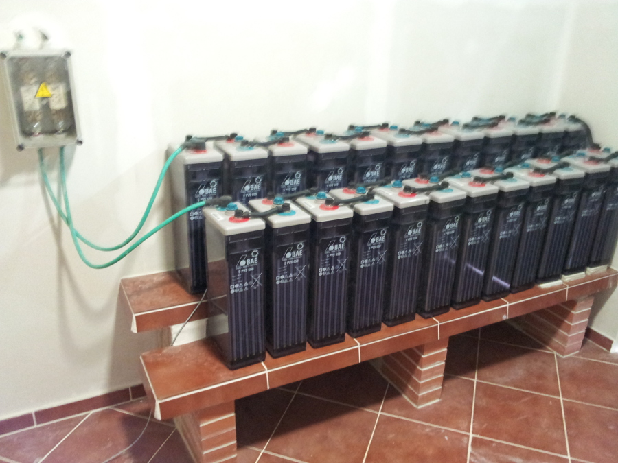 bancada de acumuladores