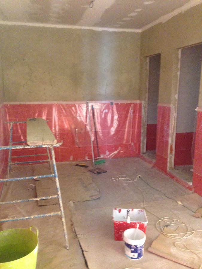 Construcción de vestuarios