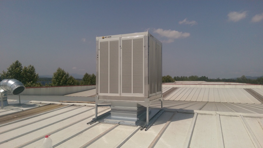 Enfriamiento evaporativo