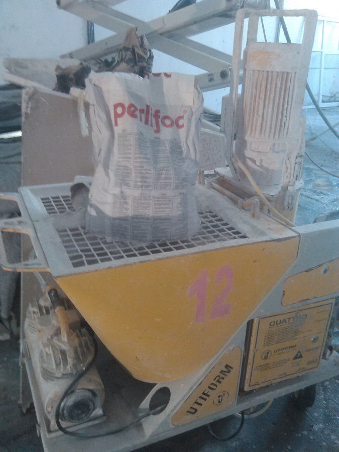 maquina de proyección neumatica