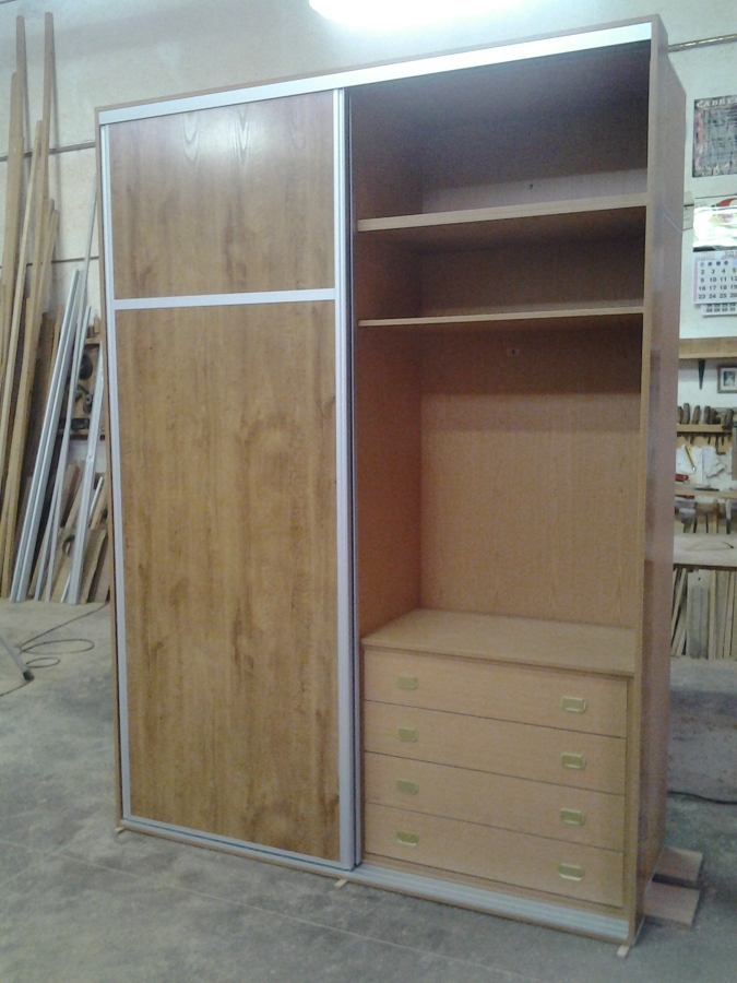 900003 Armario puertas correderas 2D roble 