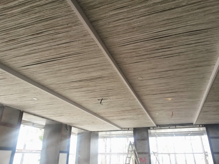 Techo zona restaurante hotel