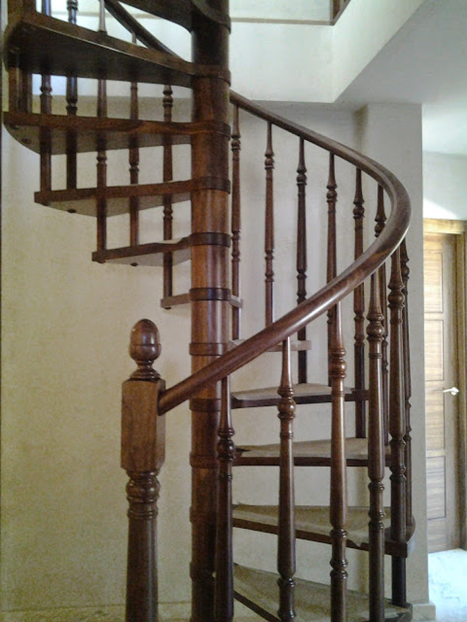Barandilla de caracola 