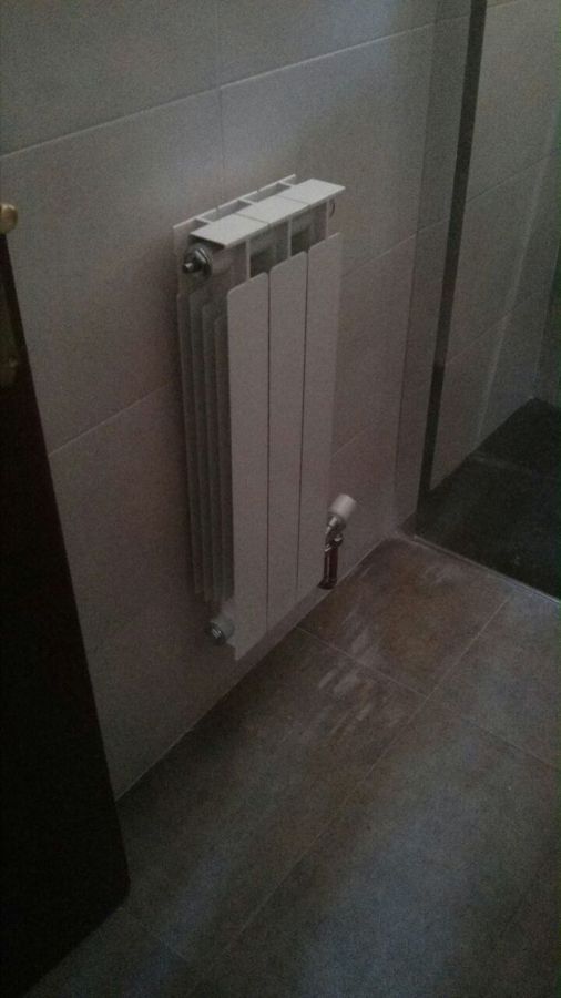 Instalación de calefacción por radiadores