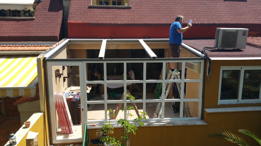 Cerramiento porche