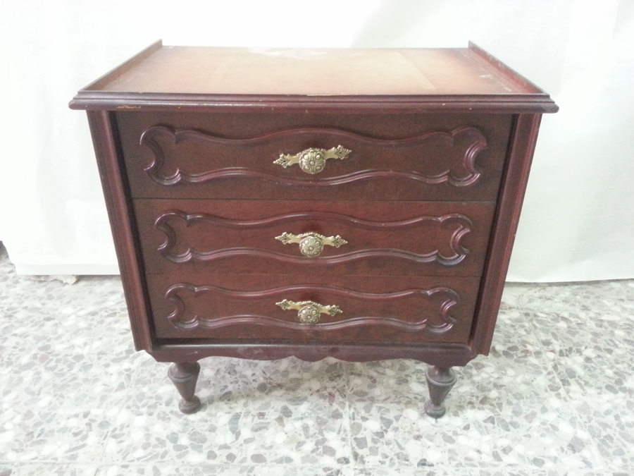 restauración y lacado en plata vieja