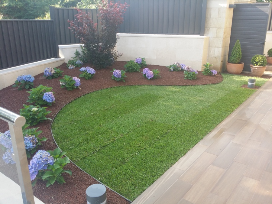 Macizo de planta y tepe