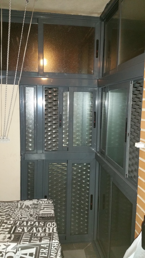 Cerramiento tendedero