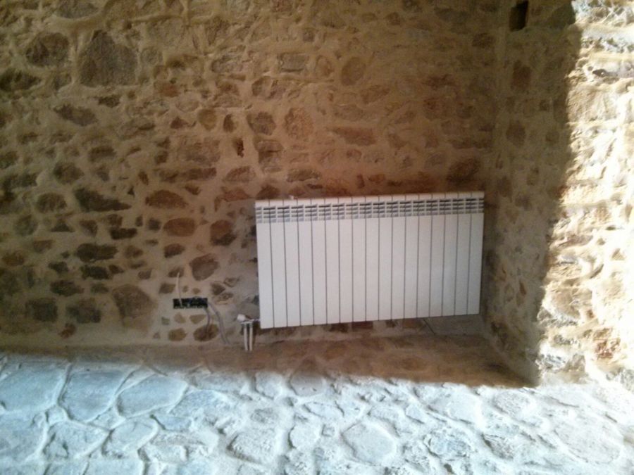 Instalación de calefacción por radiadores