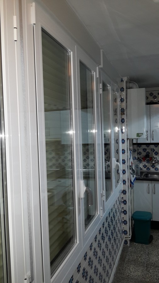 Cerramiento cocina en aluminio