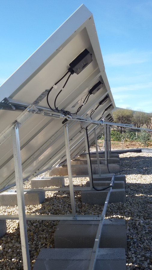 Estructura de acero zincado