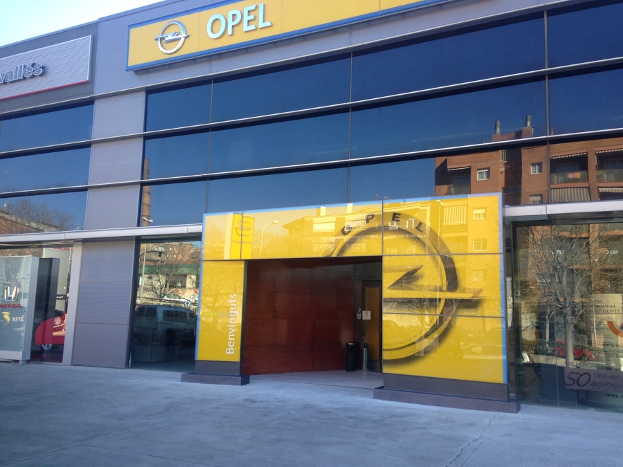 Actualización imagen concesionario Opel