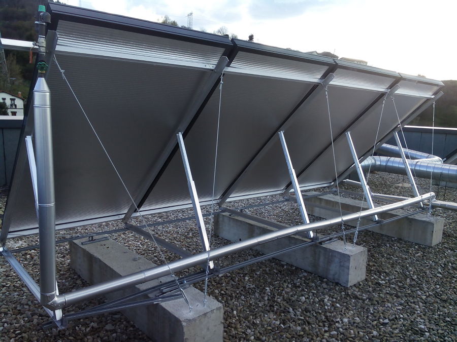 panel solar térmico