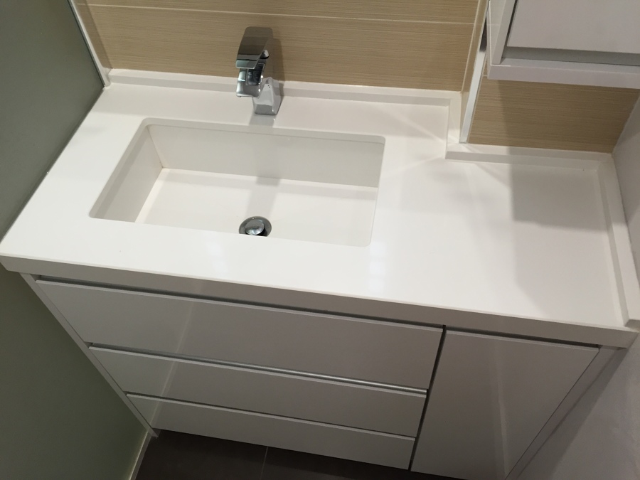 Lavabo cuarzo a medida y diseño