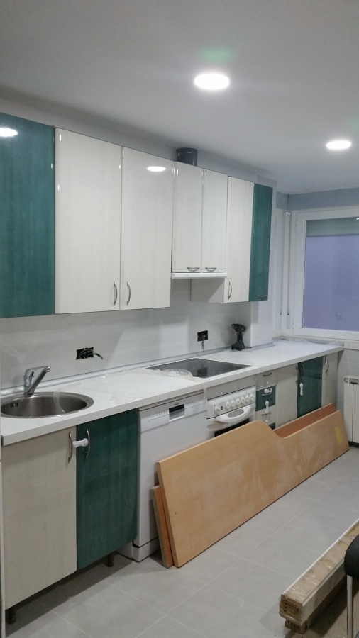 Instalación de muebles de cocina