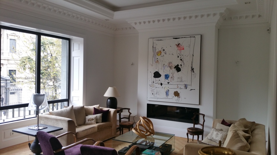 CHIMENEA DE GAS NATURAL DE 1500 CM DE LA CASA DRU