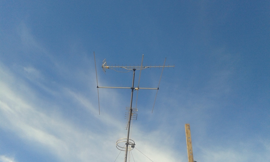 Antena de tv.