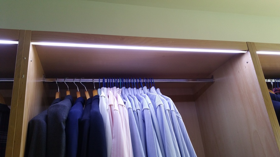 INSTALACION LED EN ROPERO