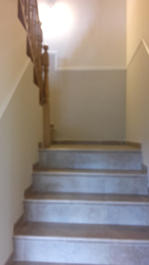 Escaleras a dos tonos