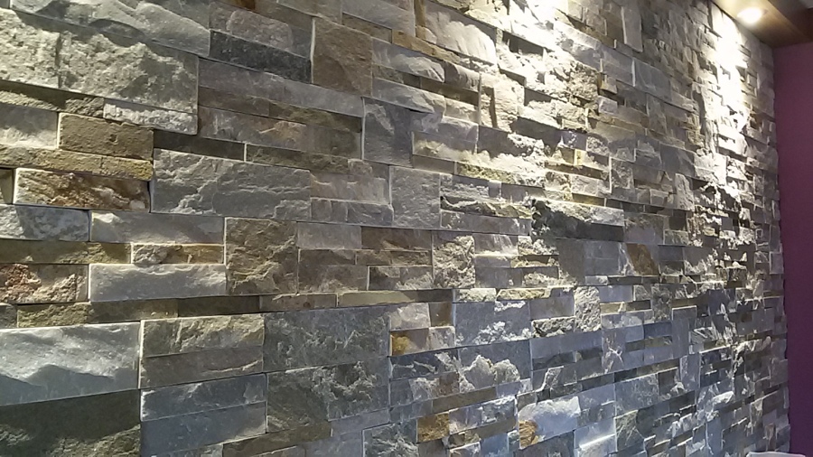 Renovación pared salón