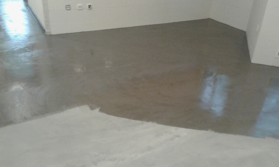 Aplicación de resina 