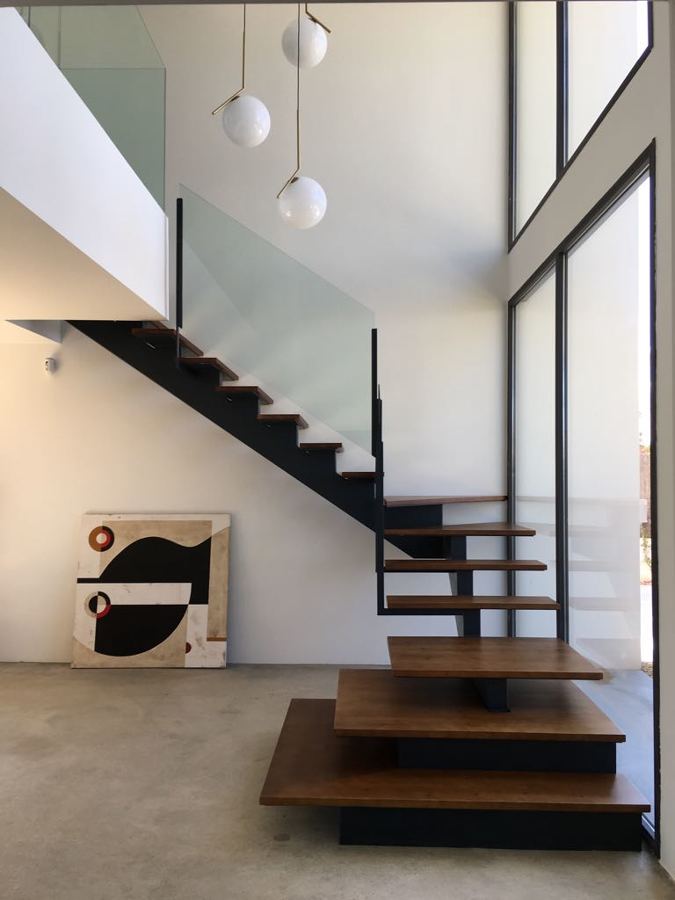 Diseño de escalera en vivienda