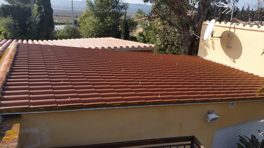 Reforma de techado con panel sándwich