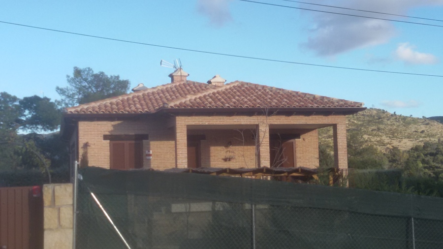 vivienda de ladrillo visto