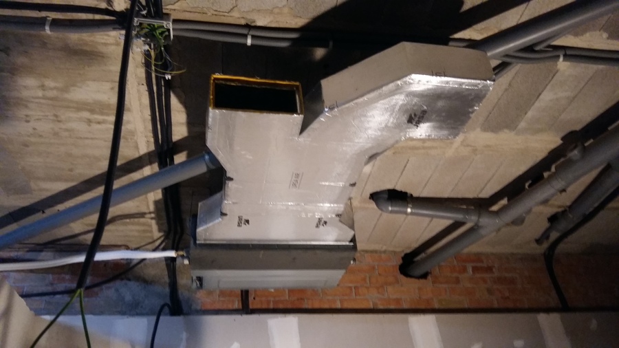 Conductos para clima y ventilación. 