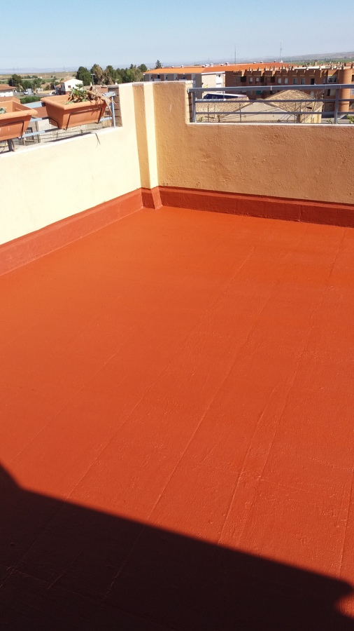 Terraza impermeabilizada