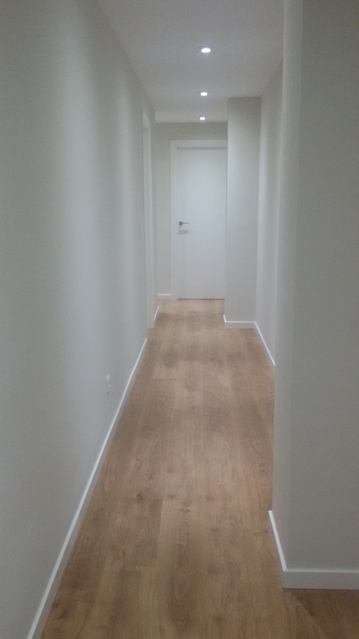 Pintura y tarima flotante