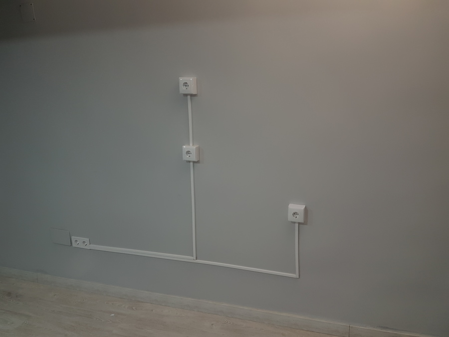 Tomas de corriente en superdicie