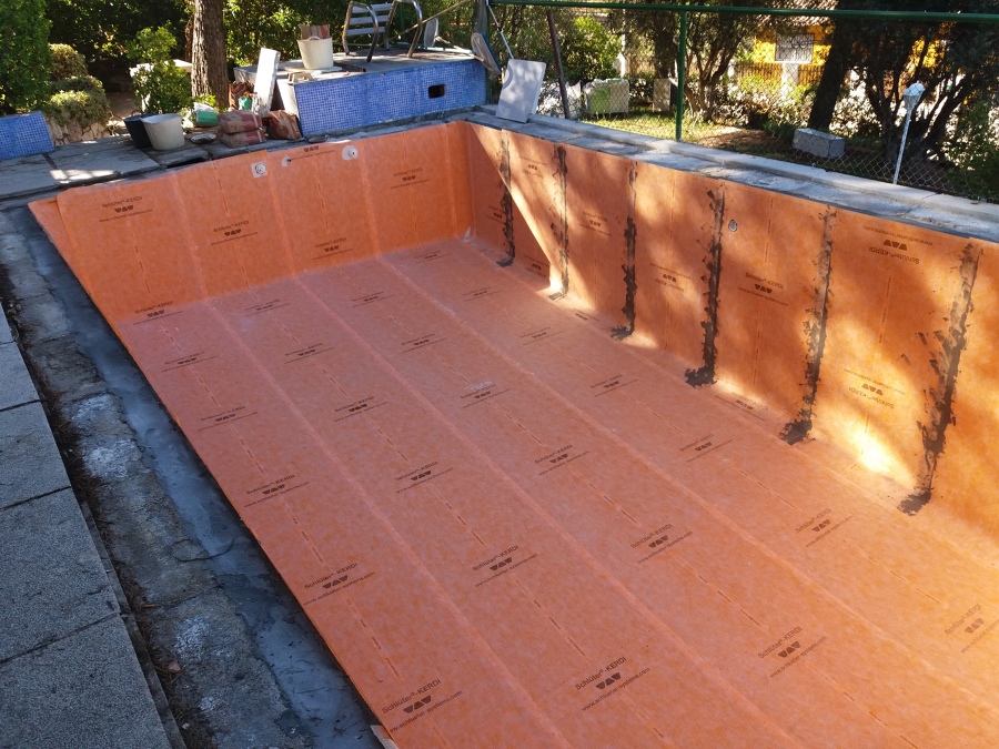 Impermehabilización de piscina