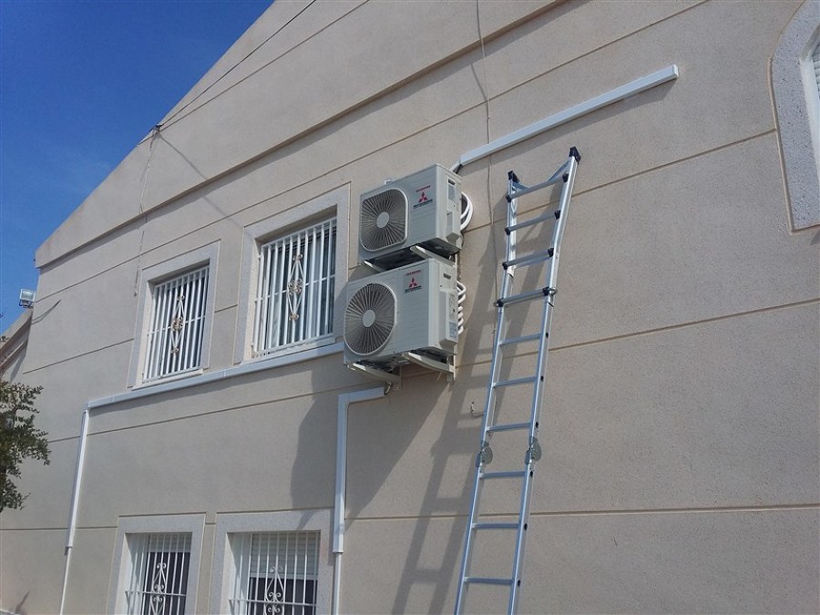 Instalación 3x1 2200fr + 4000fr Mitsubishi