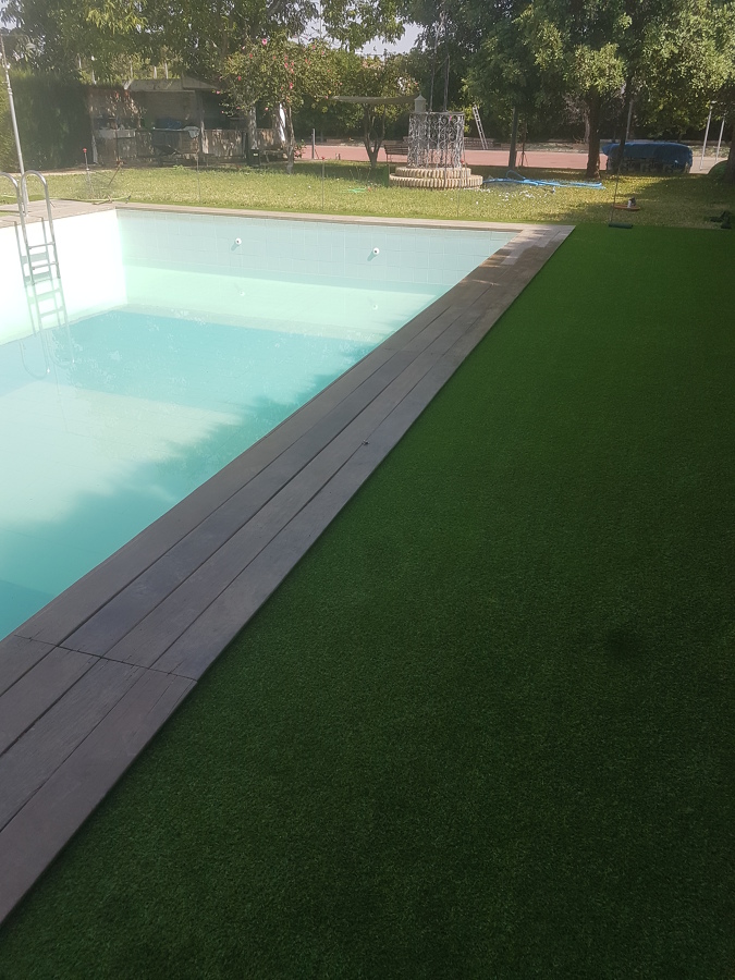 REFORMA EXTERIOR DE PISCINA