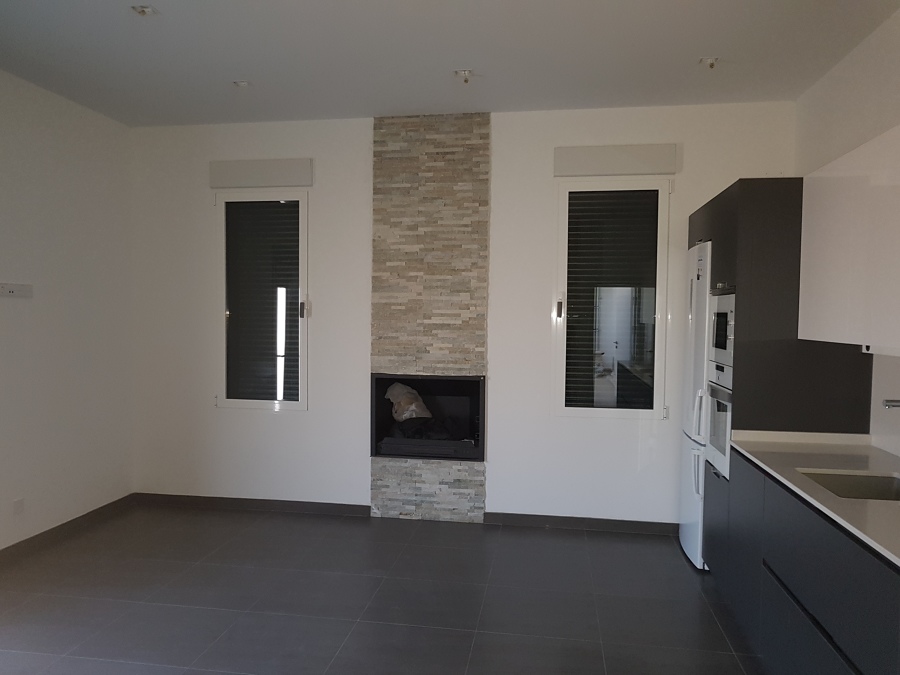 Piedra en zona de chimenea