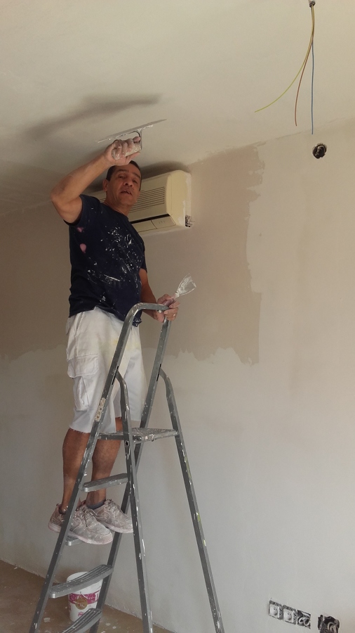 Quitar Gotele y alisar