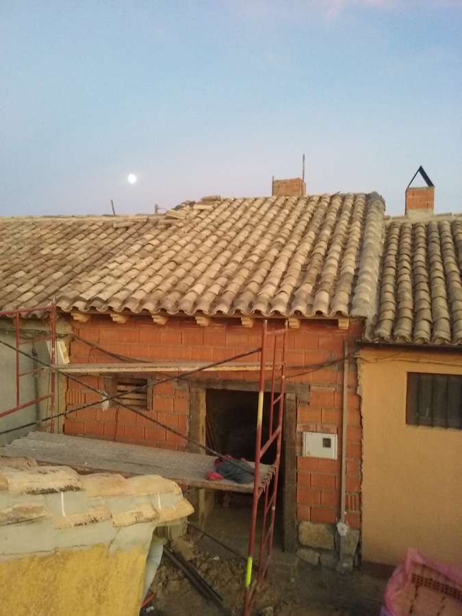 Reconstruccion de tejado