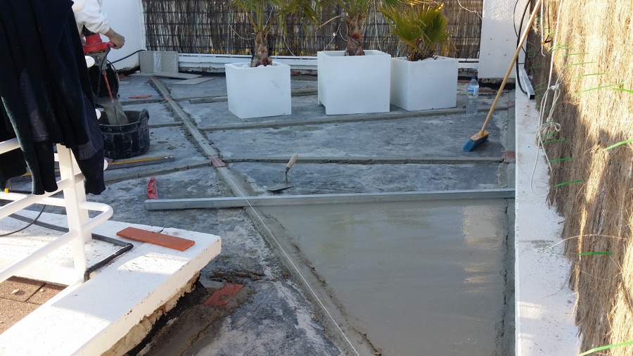 Amaestrado de planche mortero