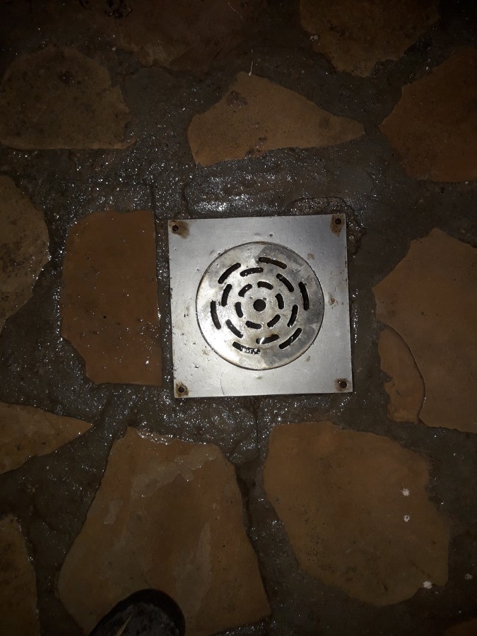 sifon de aguas pluviales