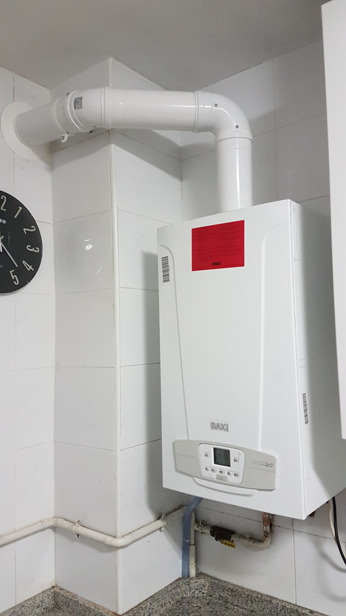 Instalacion caldera Baxi Platinum Compact Eco