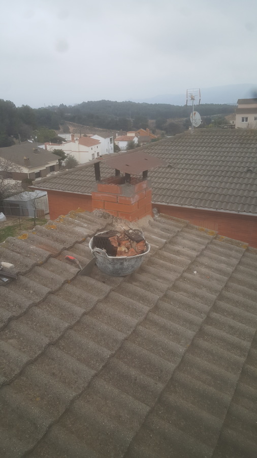 reparacion en chimenea