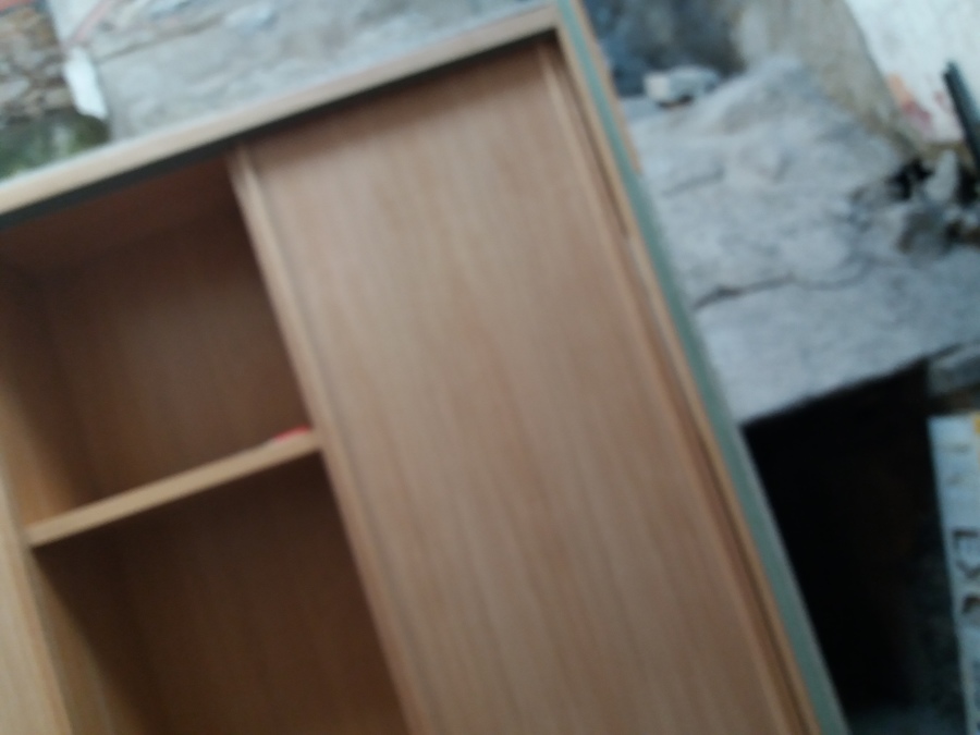 Haciendo armario en taller