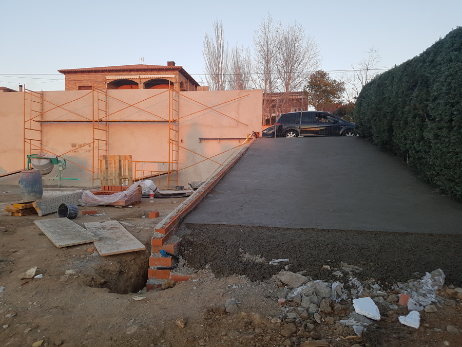 Rampa para carruajes