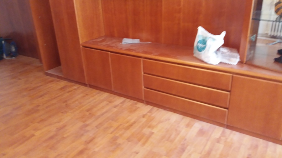 Reforma de Piso . Parquet C4 Peral , Puertas de Cedro y Herrajes de Inox