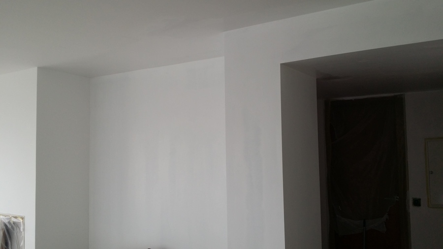 pintado sobre pladur