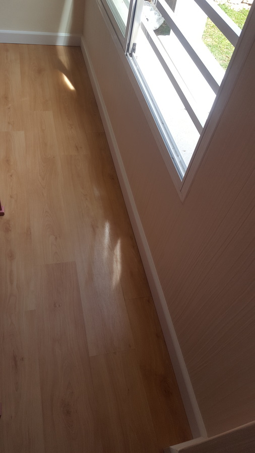 Colocación de rodapié